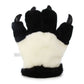 1 Pairs Cute Simulation Panda Paw Plush Toy Tiger Paw Plush Gloves
