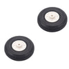 Heyiarbeit 1.5'' Rc Model Airplane Foam Wheel Super Light Tire And Wheel Sets For Rc Airplane Pu Sponge Tire With Plastic Hub 2