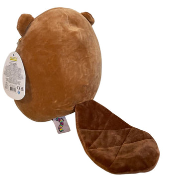 Squishmallow Official Kellytoy Plush 8 Inch Squishy Soft Plush Toy Animals (Chip Beaver (No Glasses))