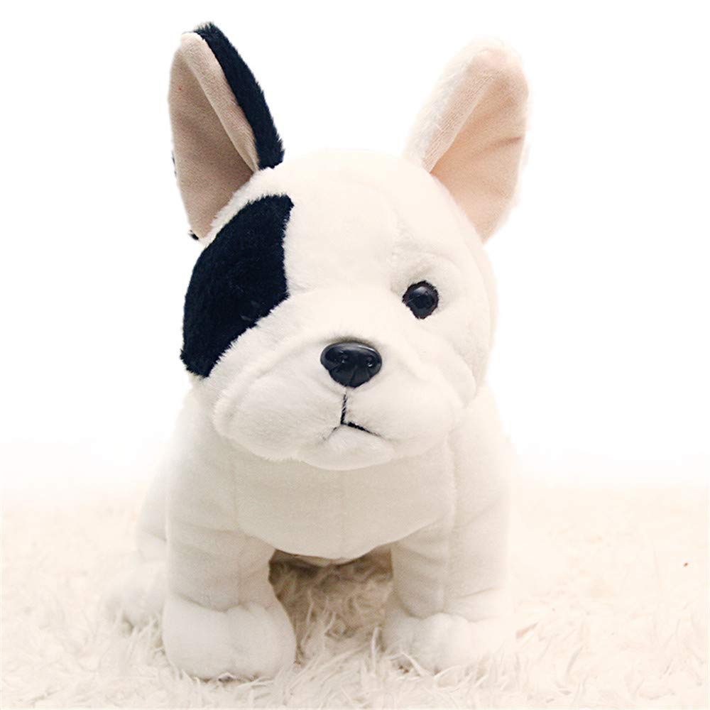 Tammyflyfly New French Bulldog Plush Toy Sitting Pose Mascot Dog Stuffed Doll For Kids Gift 10' Gift For Kids