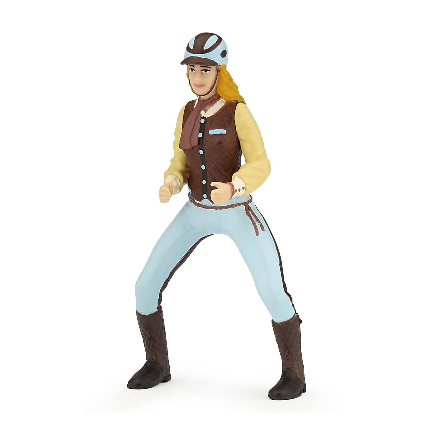 Papo ''Riding Woman Fashion Figure, Blue