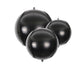 14Pcs Black Foil Balloons Mylar Balloons 22In 15In 10In Black Balloons Different Sizes Large Metallic Black Balloons Chrome Ball