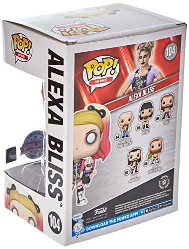 Funko Pop! Wwe Alexa Bliss #104 Walmart Exclusive