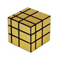 Jo Baby Cube Combo Set of 2X2, 5X5, Gold Mirror High Speed Stickerless Magic Cube Puzzle (CUBE-25G)