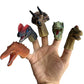 Christoy Dinosaur Finger Puppets for Kids,Hand Animal Figure Toys,Bath Finger Puppets Toys for Kids Girls Boys Birthday Party Su