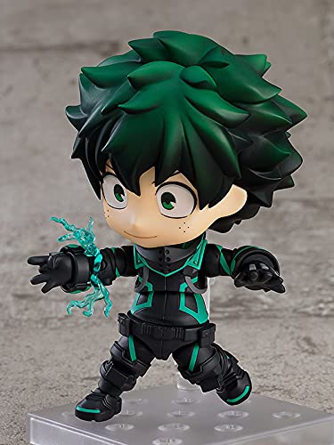 Good Smile My Hero Academia: Izuku Midoriya (Stealth Suit Ver.) Nendoroid Action Figure,Multicolor