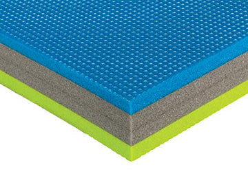Airhead Watermat Fun Mat 22 Plus, 22' X 6' X 2'', Green / Blue