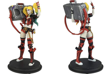 Icon Heroes Dc Rebirth 8' Harley Quinn W/Boombox Statue (Sdcc 2017 Exclusive)