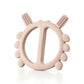 Haakaa Silicone Crab Baby Teether,Teething Toys,360Baby Toothbrush Head For Infant Self-Brushing Training,Food-Grade Silicone,Bl