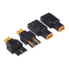 rflaueo 4pcs Compatible with TRX to XT30 Male Female RC Connector Adapter(E49-4)