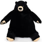 Yeqivo Giant Djungelskog Bear - 39.4" Soft Plush Toy - Black - PP Cotton Stuffed Animal Gift for Kids & Girlfriend