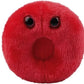 GIANTmicrobes Red Blood Cell Plush Toy, 7" Hematology Gift, Soft Red Plush, Model 874665001272