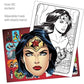 DC Shop Wonder Woman Coloring and Activity Super Set ~ 2 Wonder Woman Books with Super Hero Girls Stickers (Wonder Woman Party P