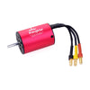 KingVal Replacement 2838 3200KV Waterproof Brushless Motor Shaft 3.175mm Compatible with 1/14 1/16 RC Car