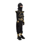 Ninja Costume For Kids With Accessories For Boys Toddler Halloween Costumes Dress Up Birthday Role Play Golden