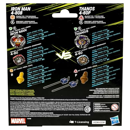 Beyblade Bbx Thanos Iron Man
