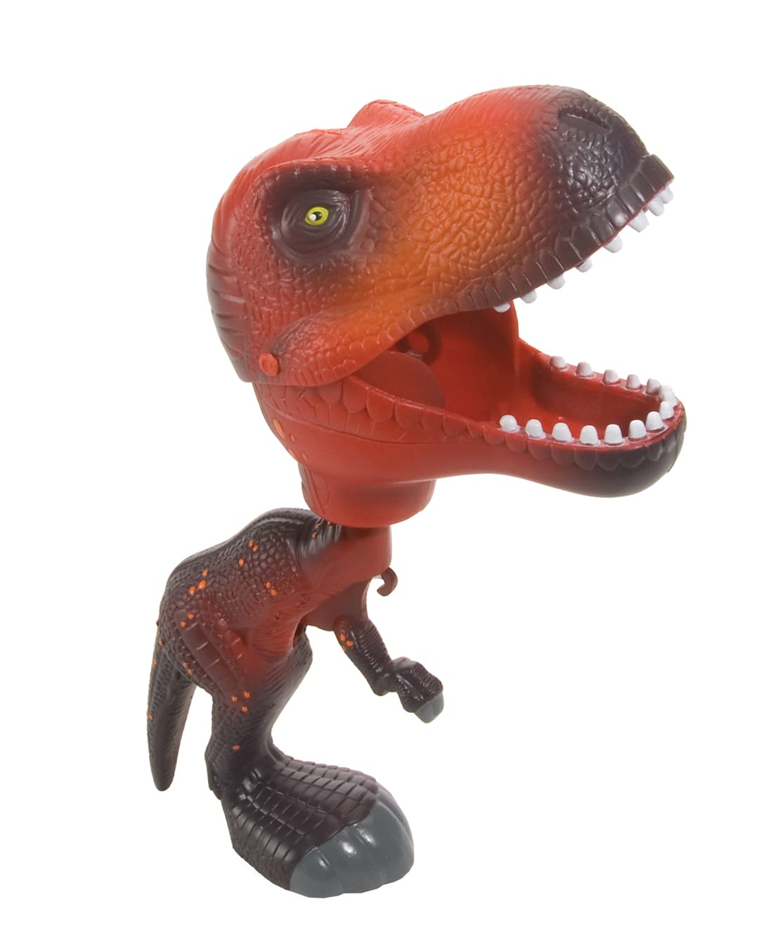 Wild Republic T-Rex Toy, Kids Gifts, Squeeze Trigger To Close Mouth, Red Chompers, 9.5'