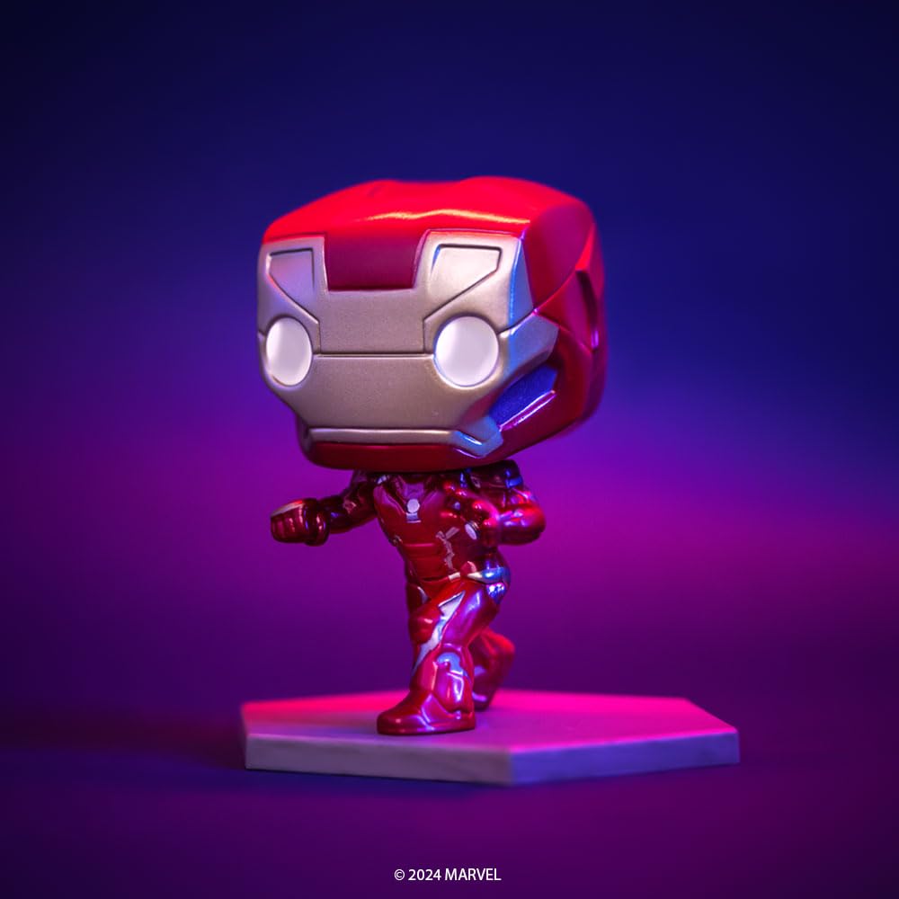 Funko POP! Marvel: Civil War Build A Scene - Iron Man - Captain America - Collectable Vinyl Figure - Gift Idea - Official Merchandise - for Kids & mature-themeds - Movies Fans