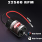 GLOBACT RC Motor 550 12T Brushed Motor for 1/10 Slash ARRMA Granite Senton Axial Redcat HSP HPI Wltoys Kyosho