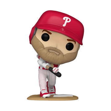 Funko POP! MLB Bryce Harper Collectible Vinyl Figure - Multicolor - Model 72213 - Gift for Sports Fans & Collectors