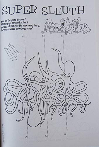 Scooby Doo Gigantic 192 Page Coloring Book with Bonus Stand-Up Characters on Back,Large. (Large)