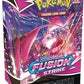 Pokemon TCG: decorative replica blade & Shield Fusion Strike Build and Battle Booster Kit Box Set - 4 Packs  Promos