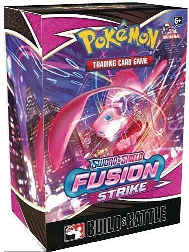 Pokemon TCG: decorative replica blade & Shield Fusion Strike Build and Battle Booster Kit Box Set - 4 Packs  Promos