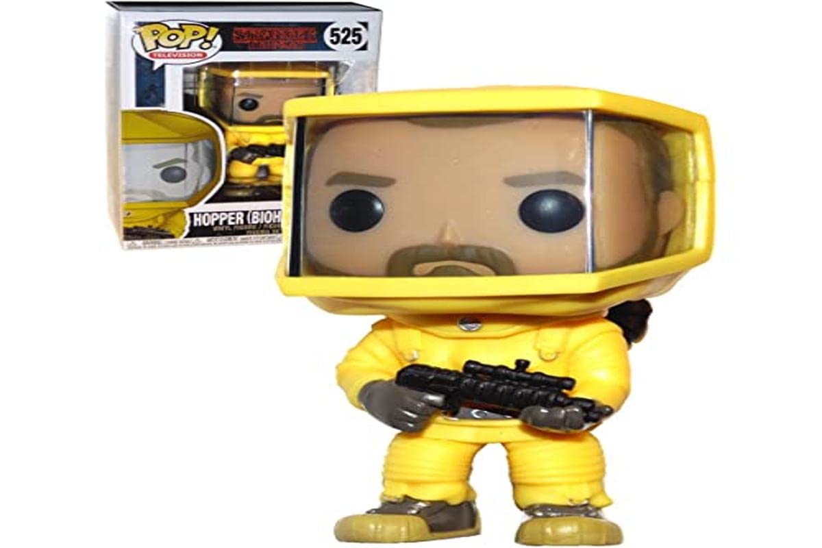 Funko 20985 Hopper In Bio Hazard Suit Pop Vinyl Stranger Things S2, Multi