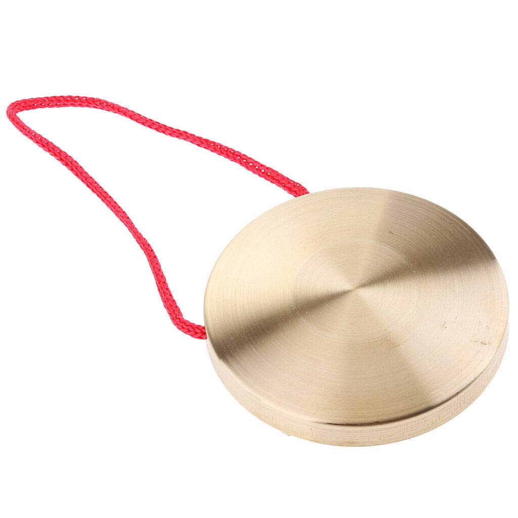 Nmc 1 Set Gong Cymbal W/Stick Mallet Mini Percussion Toy 4Inch/10Cm