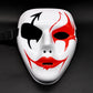 TOYANDONA 3pcs Party Mask Jester Costume Creepy Mask Full Face Mask Costume Cosplay Prop Costume Masks Fancy Dress Masks Diy Whi