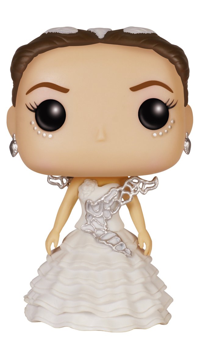 Funko POP Movies Wedding Day Katniss Action Figure, 3.75" White Resin, Model 6205