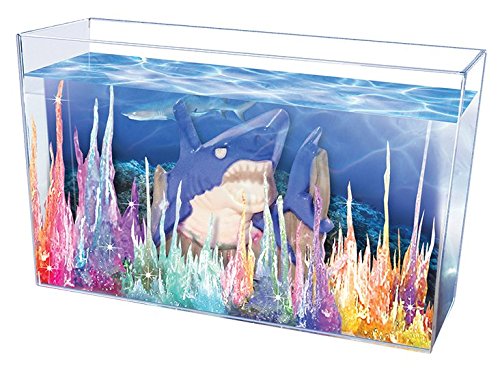 Toysmith Magic Rocks Kit - Instant Crystal Growing, Assorted Styles, Brown, Model 29051, Crystal Material