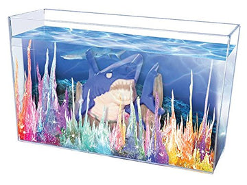 Toysmith Magic Rocks Kit - Instant Crystal Growing, Assorted Styles, Brown, Model 29051, Crystal Material