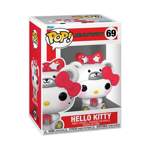 Funko Pop! Hello Kitty Polar Bear Vinyl Figure - Standard Multicolor Collectible, Model 72075