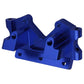 Hobbypark Aluminum Front Bulkhead Upgrade Parts for 1/10 Traxxas Slash 2WD Rustler Stampede Bandit Replace 2530 2530A, Navy Blue