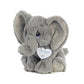 Aurora® Inspirational Precious Moments™ Tuk Elephant Stuffed Animal - Cherished Memories - Enduring Comfort - Gray 8.5 Inches