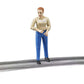 Bruder Toys - Bworld Woman Action Figure Light Skintoned And Blue Jeans With Grasping Hands And Moveable Limbs And Head - Ages 4+