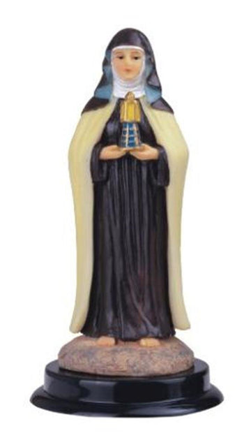 Stealstreet Saint Clare Holy Figurine Religious Statue Decor, 5''