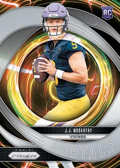 2024 Panini Prizm Football Trading Card Mega Box - 42 Football Cards Per Box