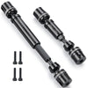 MOHERO 2Pcs Steel RC Drive Shaft Front Rear Center Driveshafts Set for 1/18 TRX4M Bronco Defender RC Crawler Car Upgrade