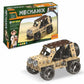 Toy Vibes Metal Metal Diy Safari Car  155 Pieces, Building Blocks, Construction Sets And Stacking Toys For Kids Boys And Girls 