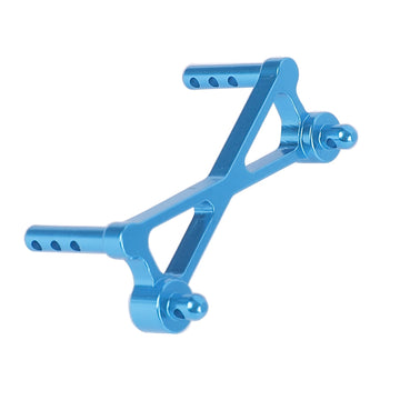 RZXYLRC Aluminum Front Body Shell Post Mount for Axial SCX24 C10 1/24 RC Crawler Car Upgrade Accessories (Blue)