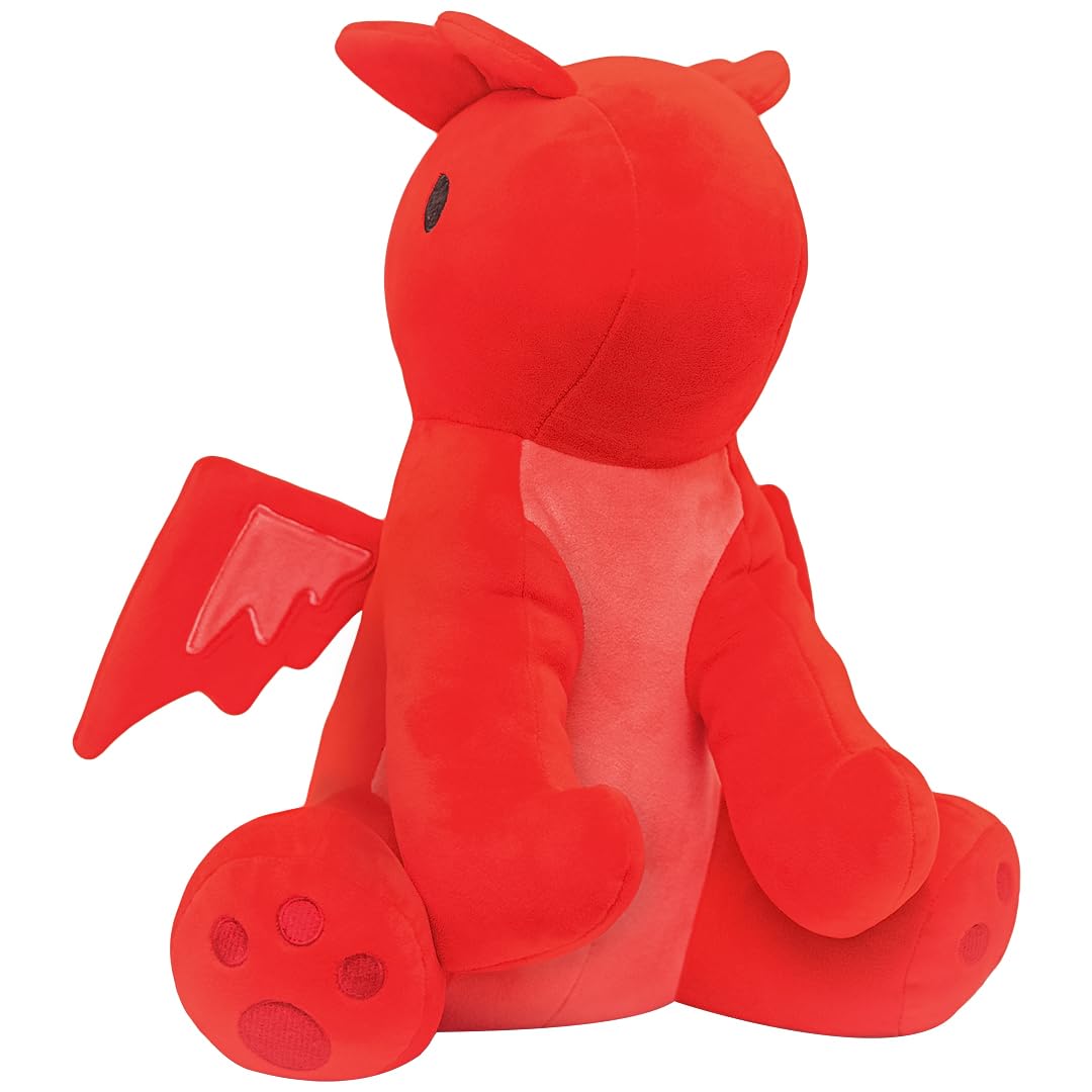 Snuggie Buggies Red Dragon Stuffed Animals Ultra Soft Plush Cute Stuffed Red Dragon Toy Stuffed Animals For Girls And Boys