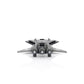 Star Wars Micro Galaxy Squadron Swj0145 Pirate Snubfighter Official 7.5 Cm Vehicle With Figure