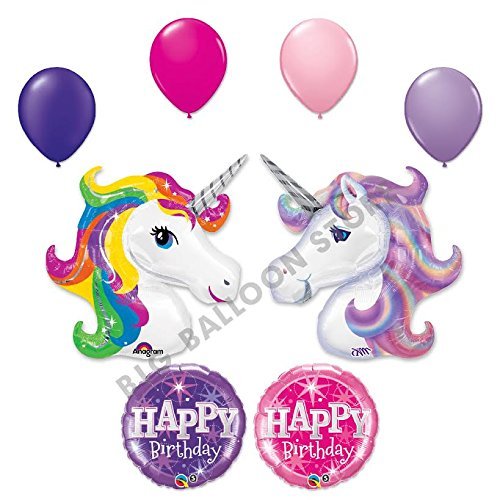 Anagram Two Unicorn Sparkle Birthday Party Balloon Bouquet