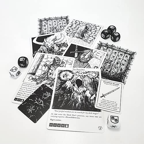 Escape the Dark Castle Board Game | Horror Game | Strategy Game | Cooperative Adventure Game for Adults and Teens | Ages 14+ | 1