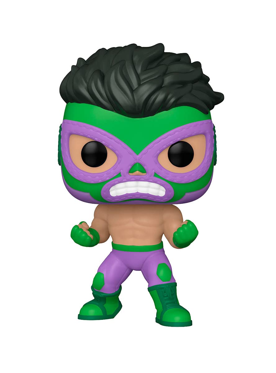 Funko Pop Marvel: Luchadores - Hulk, Multicolor, One Size