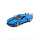 Maisto 1:18 Scale Model - 2020 Chev Corvette Stingray Z51, High-Wing, Blue, Plastic, Model 31455-00000063