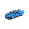 Maisto 1:18 Scale Model - 2020 Chev Corvette Stingray Z51, High-Wing, Blue, Plastic, Model 31455-00000063