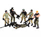 PowerTRC US Army Men SWAT Team Soilders Military Toys Action Figures with  Gear Accessories  Army Toys Play set for Kids Boys (12 Pcs  4 in)
